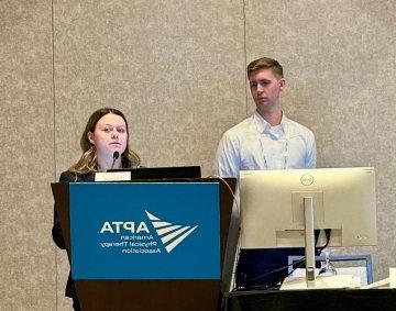 PT students present at American Physical Therapy Association Conference 2024